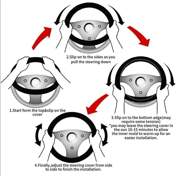 Mickey Mouse Steering Wheel Cover NWT - Picture 9 of 11